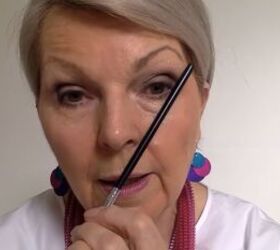 how best to measure groom shape eyebrows for older women, Measuring where the eyebrow should end
