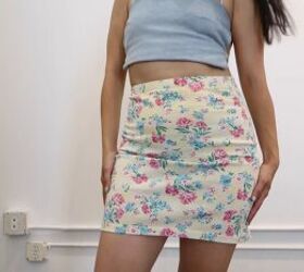 How to Make a Recycled T-Shirt Skirt in 4 Quick & Easy Steps
