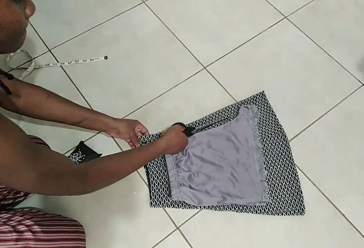 How to Make a Dress Into a Two-Piece Set With a Crop Top & Shorts | Upstyle How to Make a Dress Into a Two-Piece Set With a Crop Top & Shorts | Upstyle
