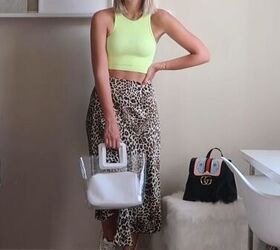 how to wear neon 1 neon yellow top 10 cute outfit ideas, How to wear neon with leopard print