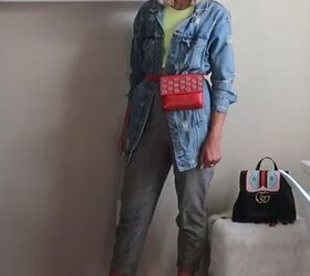how to wear neon 1 neon yellow top 10 cute outfit ideas, Styling neon under an outfit