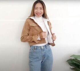 How to Make a Jacket From Old Clothes With Faux Sherpa Lining