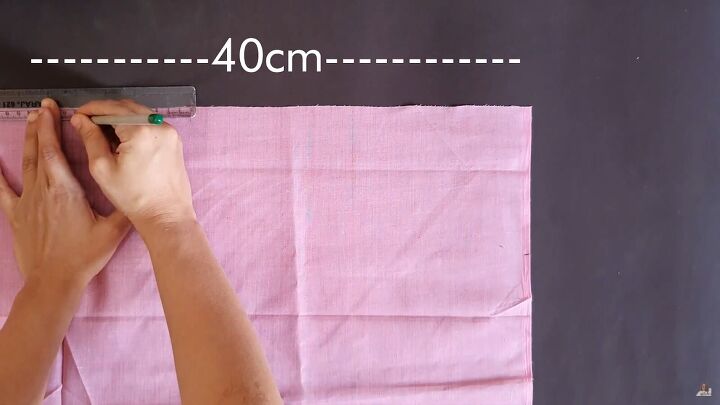 how to make a secret zip scrunchie in 6 super simple steps, DIY zip scrunchie pattern