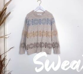 5 cute easy sweater outfit ideas how to style a fair isle sweater, How to style a Fair Isle sweater