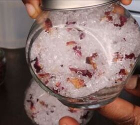 How to Make Homemade Bath Salts With Rose Petals - Great Gift Idea