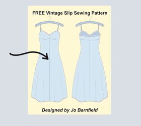 Diy vintage slip outlet dress