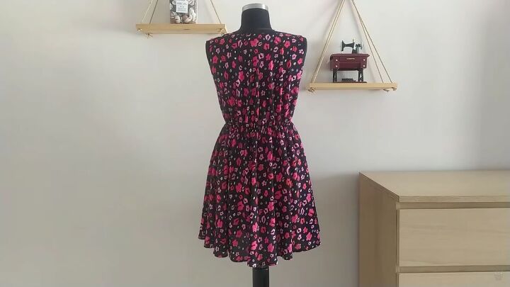 how to sew an a line dress without a pattern in 4 simple steps, How to sew an A line dress