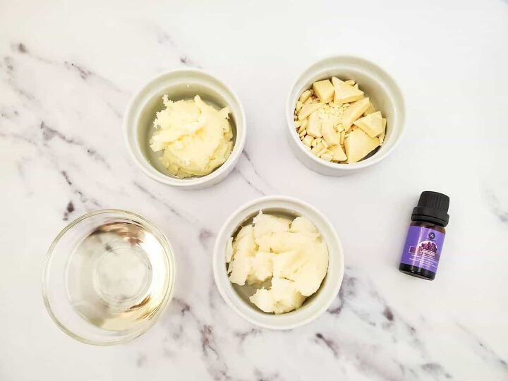 how to make whipped lavender body butter to sooth dry skin