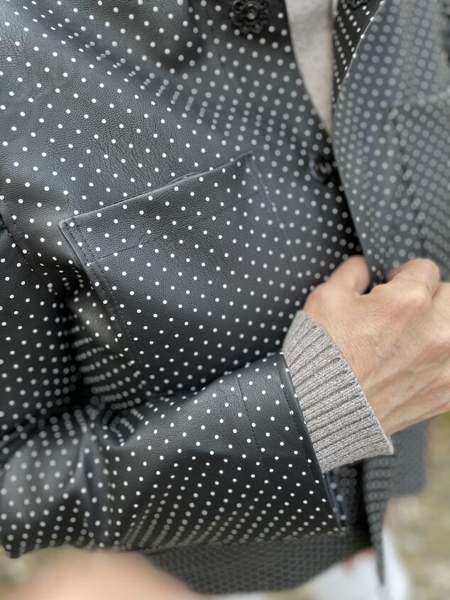 polka dots and pleather