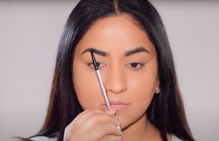 how to do simple 3 point eyebrow mapping to shape maintain brows, How to map eyebrows