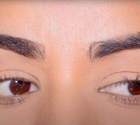 how to do simple 3 point eyebrow mapping to shape maintain brows, Before and after eyebrow mapping