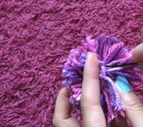 how to easily make cute diy pom pom hair clips in 4 simple steps, Making pom pom clips for hair