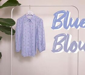 11 cute casual light blue blouse outfits that are perfect for spring, Light blue blouse