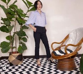 Casual Light Blue Blouse Outfits 