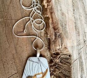 How to Turn Your Old Crockery Into a Lovely Pendant Necklace