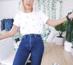 3 quick easy no sew thrift flips that will transform old clothes, DIY t shirt thrift flip