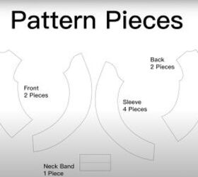 how to make a cute high neck diy ruched top beginner sewing pattern, Ruched top sewing pattern