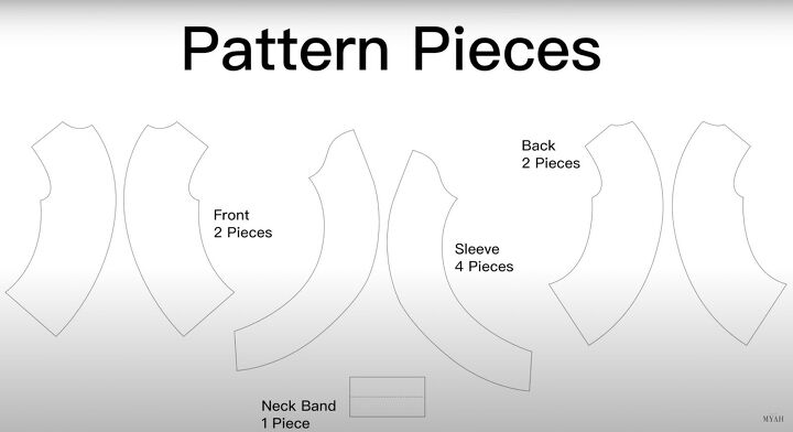 How to Make a Cute High-Neck DIY Ruched Top (Beginner Sewing Pattern ...