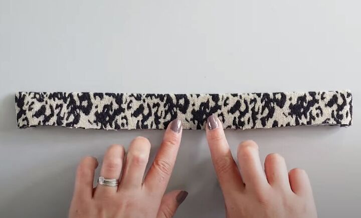 how to make a fanny pack from scratch in 7 simple steps free pattern, Pressing the pieces flat