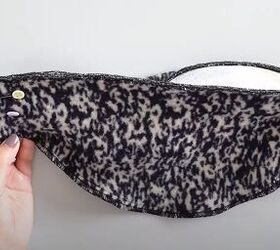 how to make a fanny pack from scratch in 7 simple steps free pattern, Pinning the strap to the DIY fanny pack