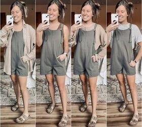 how to style short overalls