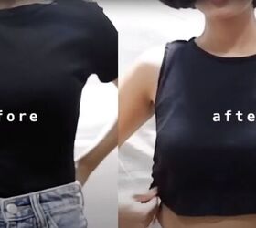 How to Cut a T-Shirt Into a Crop Top in 4 Super-Cute Ways