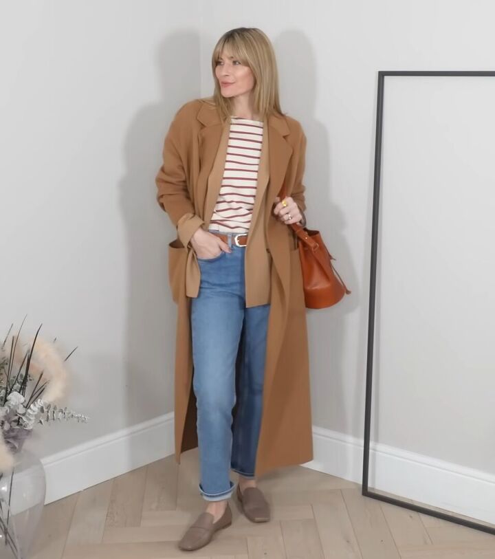 11 elegant neutral spring outfits that prove beige isn t boring, Balancing a neutral outfit with color