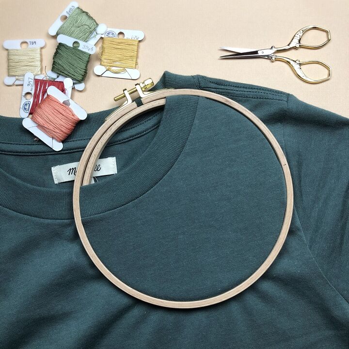 how to embroider a t shirt a diy tutorial