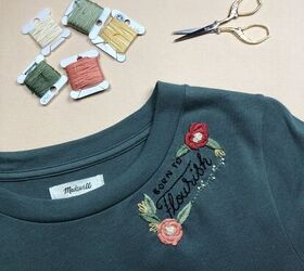 how to embroider a t shirt a diy tutorial
