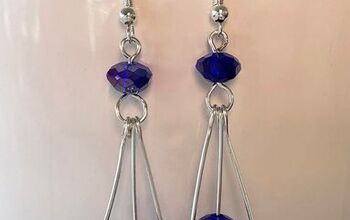 Wire Pendulum Earrings DIY Tutorial
