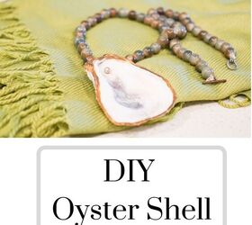 DIY Oyster Shell Necklace (perfect Gift Idea)
