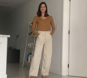 20 easy work from home outfits that balance comfy with professional, Casual work from home outfits