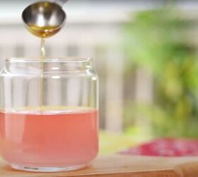 how to make soothing diy ice cubes for your face 4 easy recipes, Mixing jojoba oil with rosewater