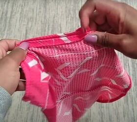 how to make a twist top diy twist front bandeau in 4 easy steps, How to make a twist front crop top