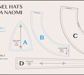 how to make an organza diy bucket hat that s perfect for summer, Bucket hat panels