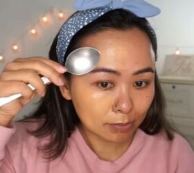 8 viral trending makeup hacks you need to try, Spoon makeup hack