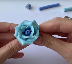 How to Make a Flower Out of Polymer Clay Part 1 Wild Rose Upstyle