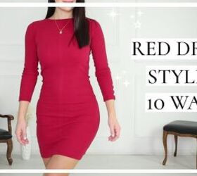 10 Cute, Casual & Chic Red Bodycon Dress Outfits