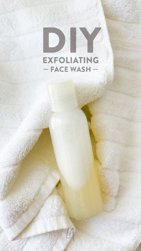 diy exfoliating face wash