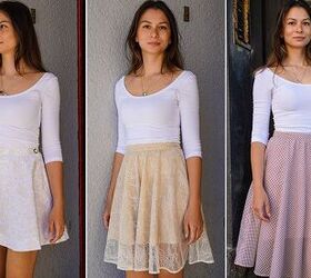 How to Sew Women’s Skirt RACHEL: Cotton Canvas & Fren