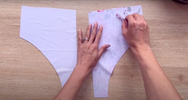 how to make your own bikini by copying one you already have, How to sew bikini bottoms