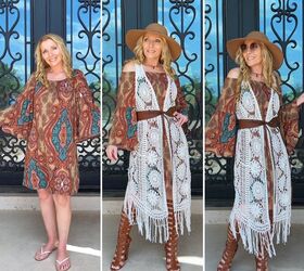 turning a basic tunic into a cute boho outfit