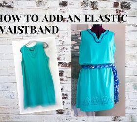 How To Easily Add An Elastic Waistband To A Dress