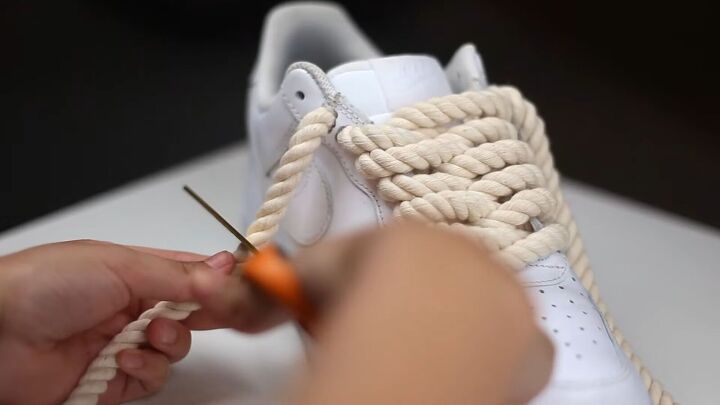 Diy Shoe Rope How to Make Your Own Shoelaces Out of Rope, Faux Fur & More | Upstyle