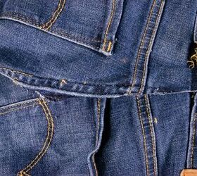 how to take in jeans waistband