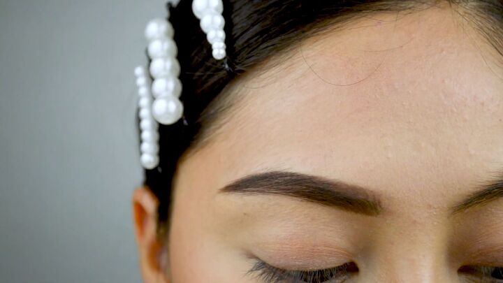 everyday eyebrow tutorial how to get full defined brows, Finished brows before setting
