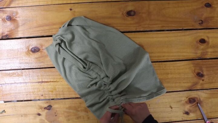 How to Make a DIY Drawstring Top That Hits All This Season's Trends ...