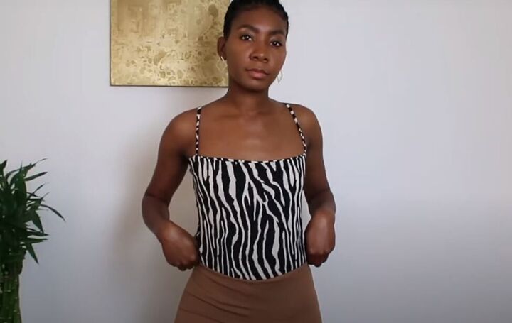 how to make a diy backless top inspired by reformation s cash top, DIY Reformation Cash top