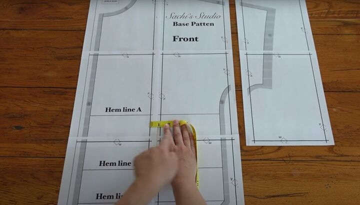 diy pattern grading how to make a pattern bigger or smaller, How to make your pattern larger
