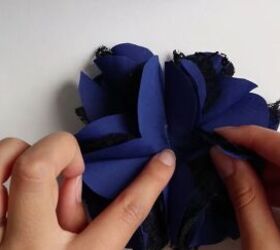 how to make quick easy diy flower hair clips out of fabric, How to make a flower hair clip